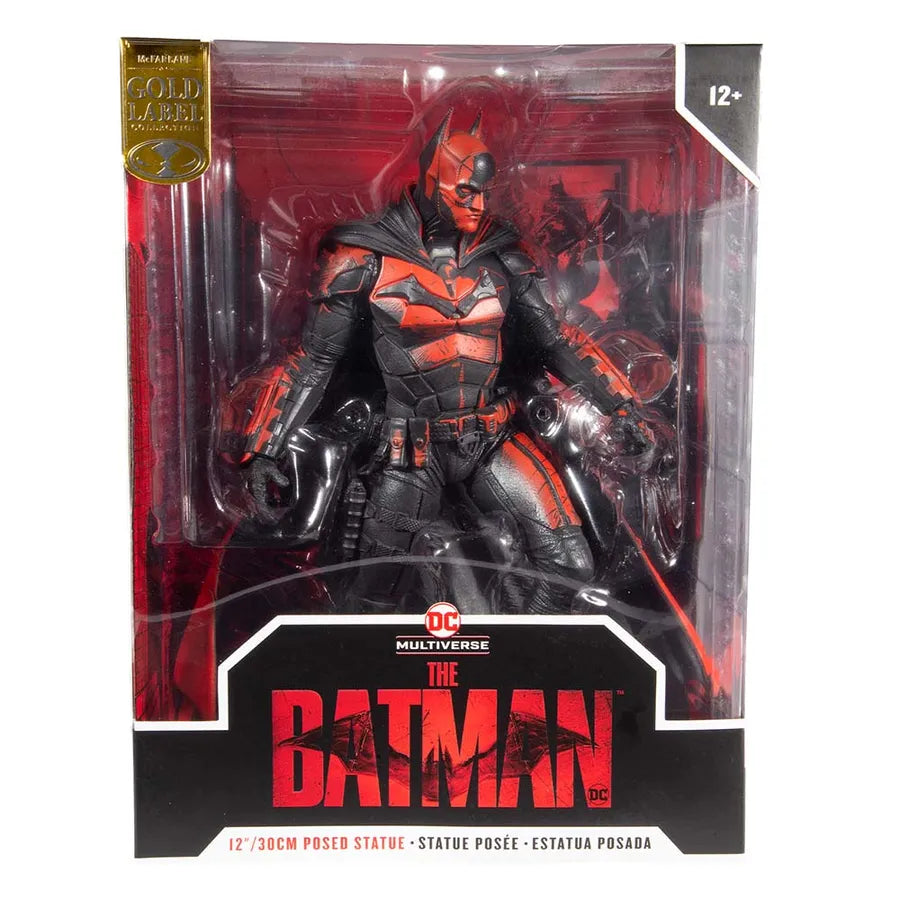 McFarlane DC Comics Batman Movie 12In - Batman Gold Label Statue
