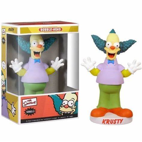 Funko Simpsons Krusty the Clown Bobble Head
