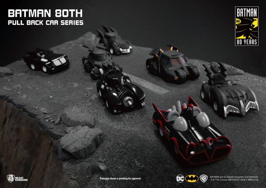 Beast Kingdom Animated Batman Pullback Batmobile