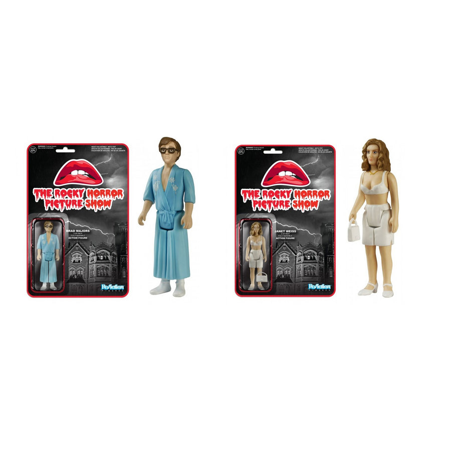 Funko Rocky Horror Picture Show Brad and Janet Reaction Figures