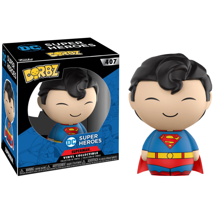 DC Superman With Chase Dorbz Vinyl Figure