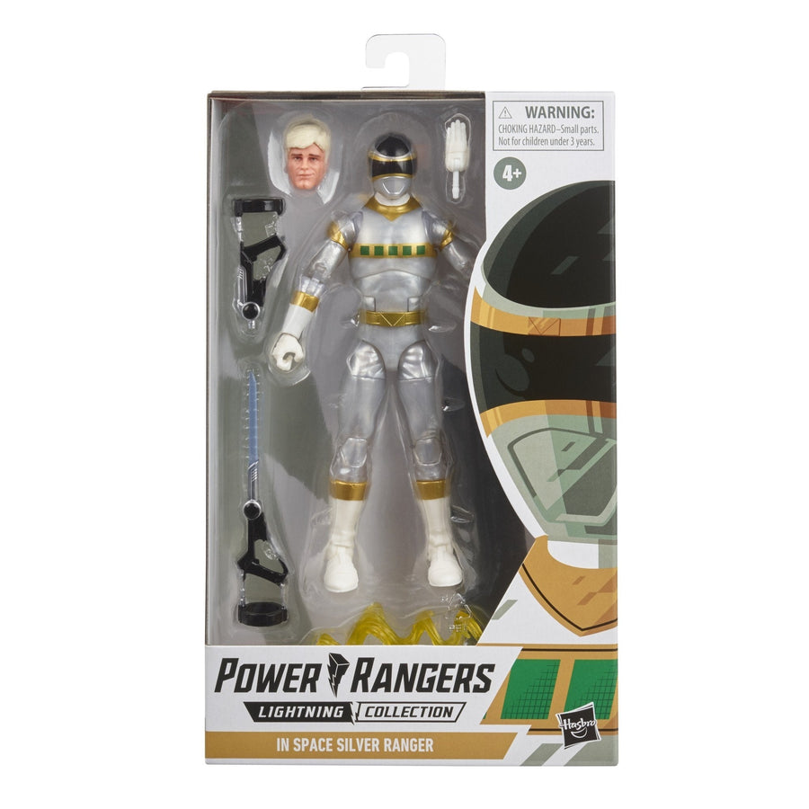 Hasbro Power Rangers Lightning Collection In Space Silver Ranger 6 Inch Figure