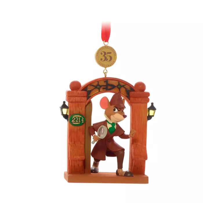 Disney Store The Great Mouse Detective Legacy Hanging Ornament