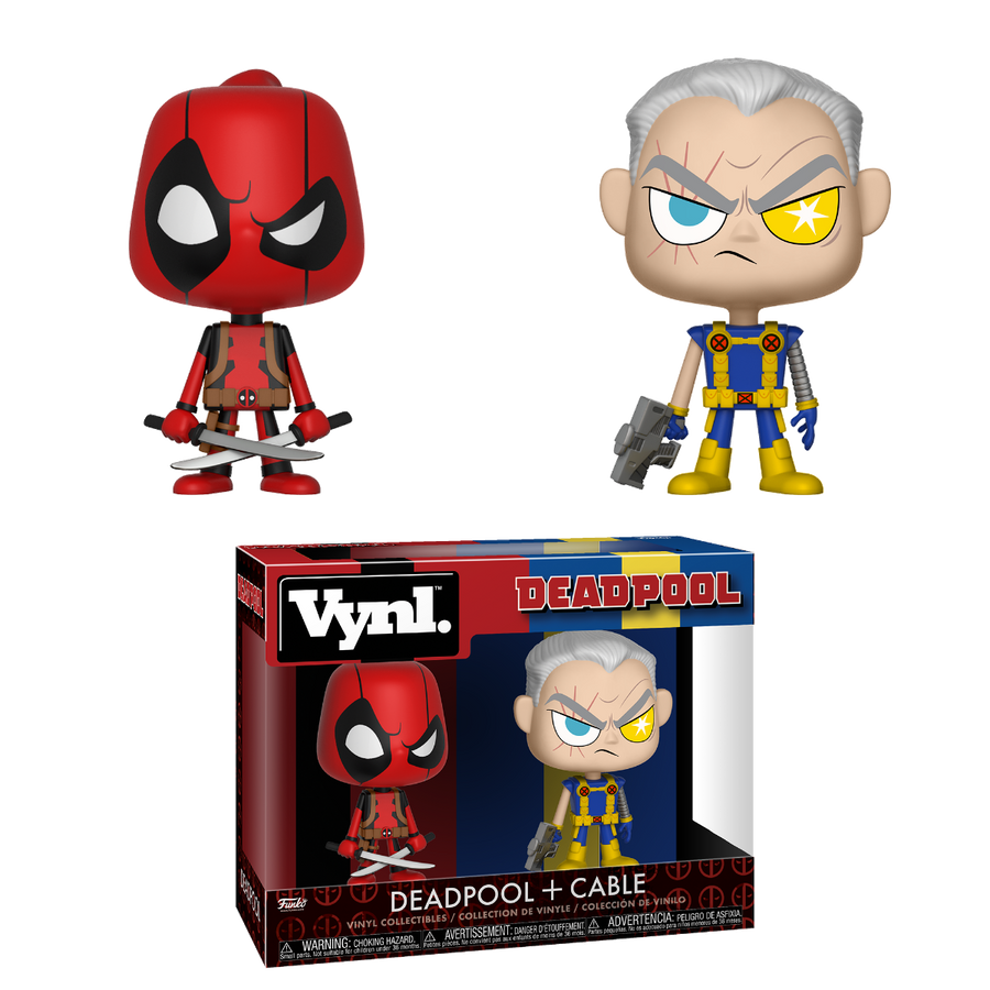 Funko VYNL Marvel Deadpool and Cable Vinyl Figures