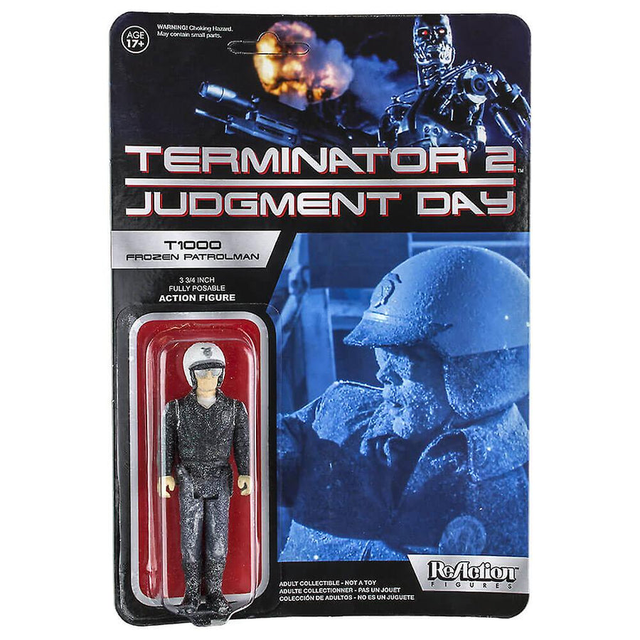 Terminator 2 T-1000 Frozen Patrolman US ReAction Figure