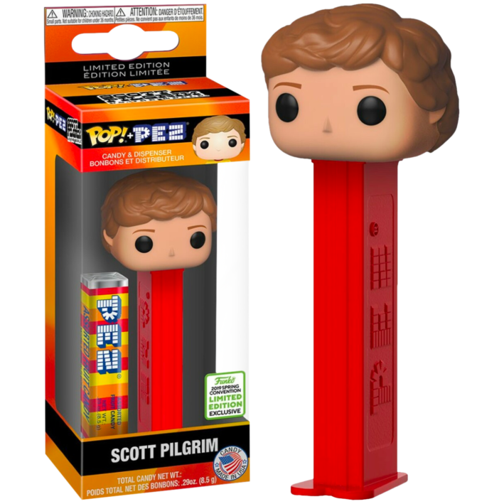 Funko Scott Pilgrim POP! PEZ Dispenser Spring Con Exclusive