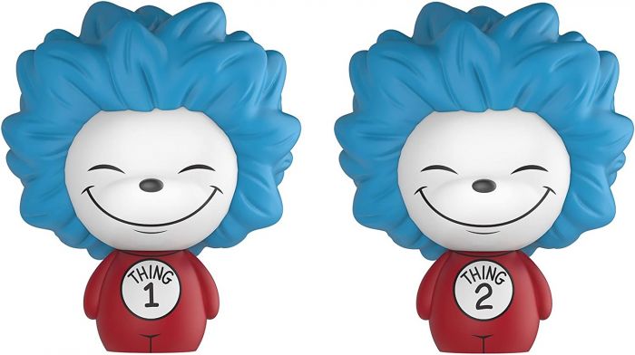 Dr. Seuss Thing 1 and Thing 2 Dorbz Vinyl Figure 2-Pack