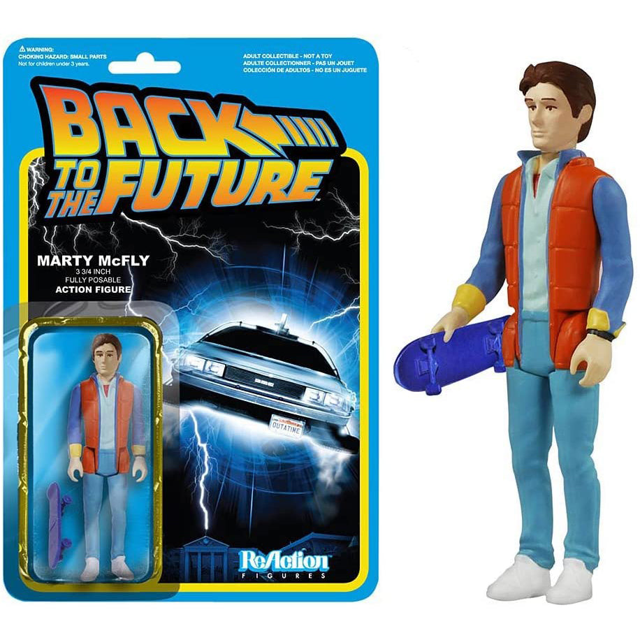 Funko Back to the Future ReAction Figures Marty McFly Action Figure