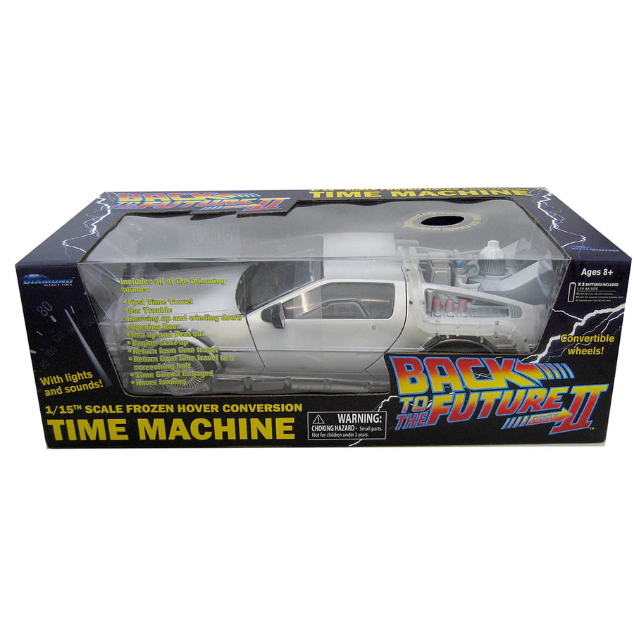 Diamond Select Back to the Future Part II 1/15 Time Machine Frozen Hover Conversion Variant