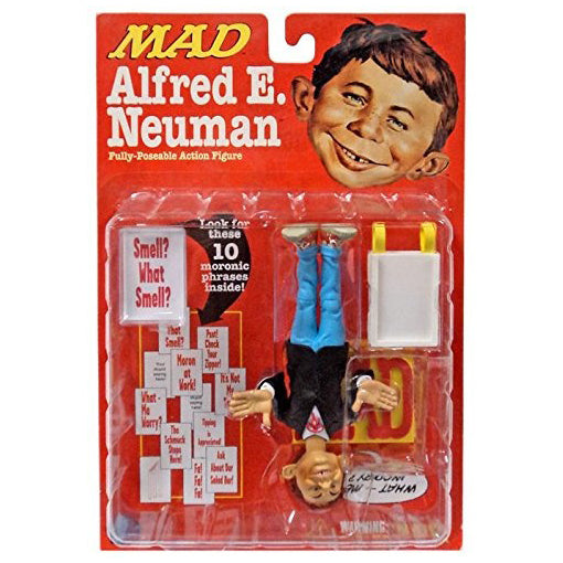 DC Direct Mad Magazine Alfred E Neuman Action Figure