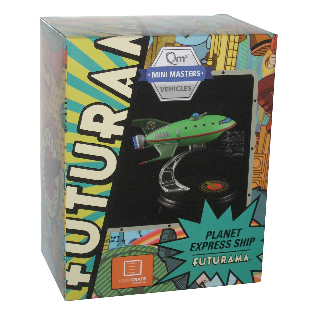 Planet Express Ship (Futurama) Q-Fig Mini Masters Replica