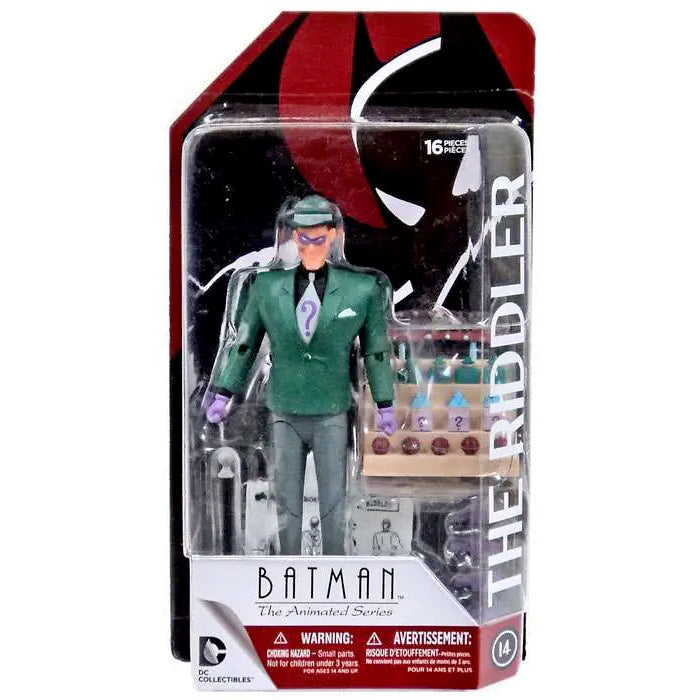 Batman The Animated Series The Riddler Action Figure Red Card 14 – Gold ...