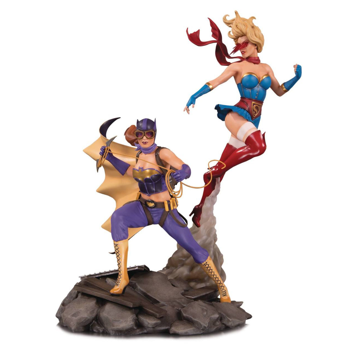 DC: Celebration Statue: Batgirl & Supergirl