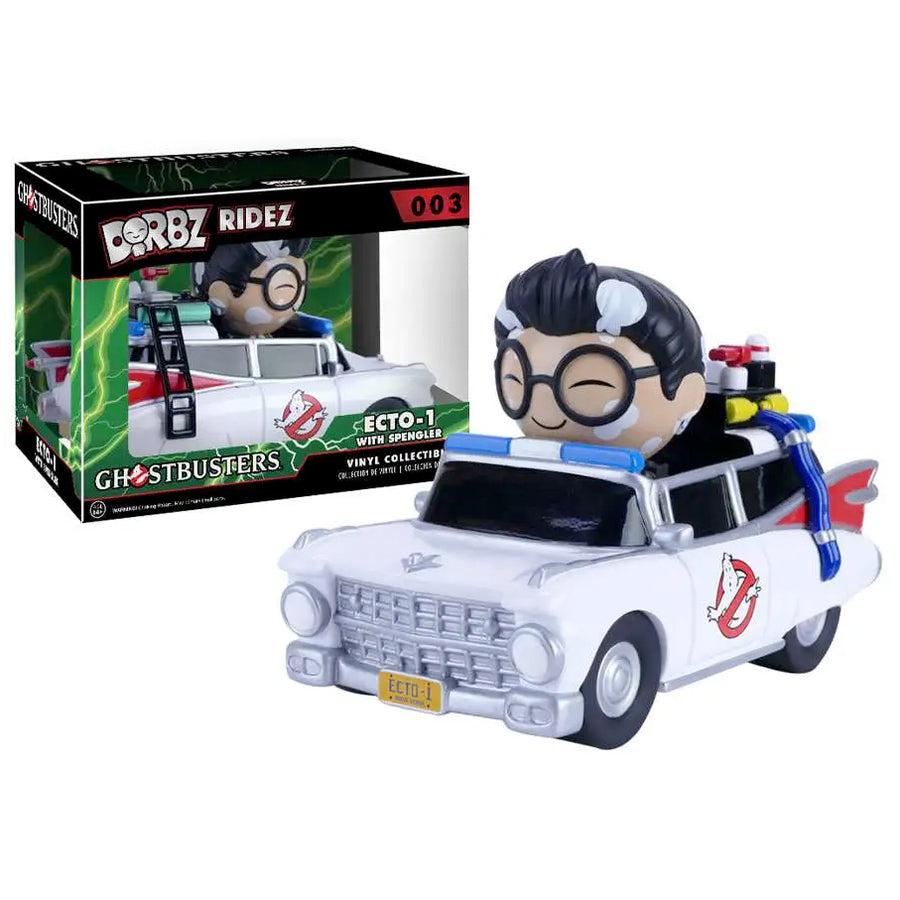 Ghostbusters Dr. Egon Spengler with Ecto-1 Dorbz Vinyl Figure