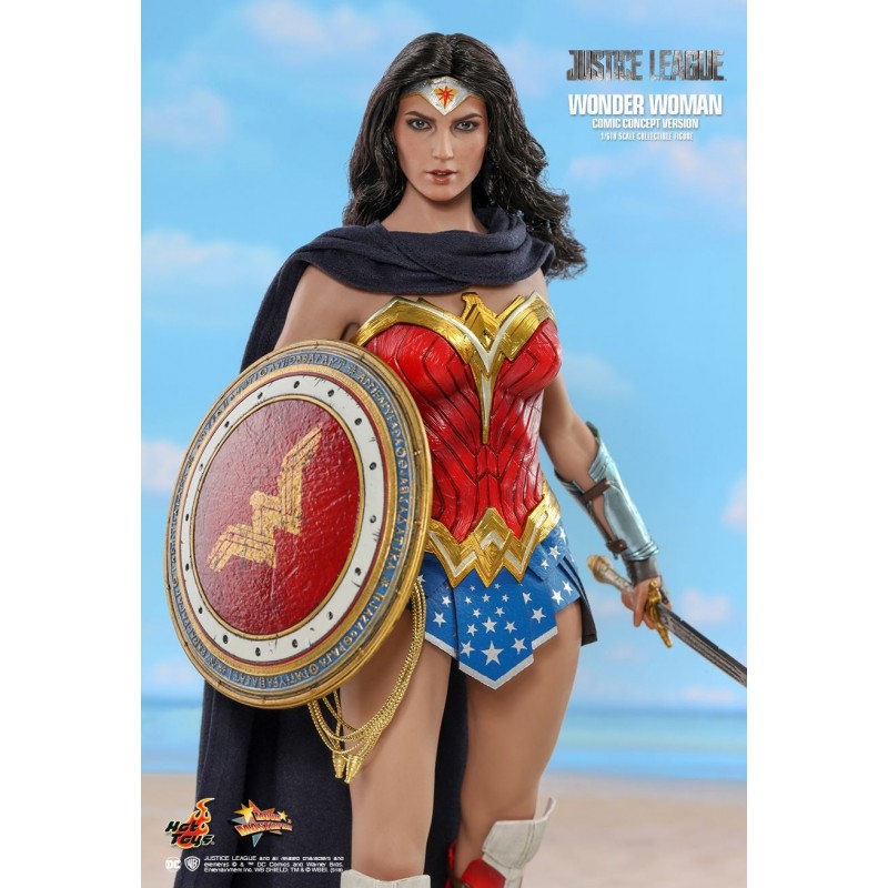 Hot Toys Justice League Wonder Woman (Comic Concept Version) Action Figure