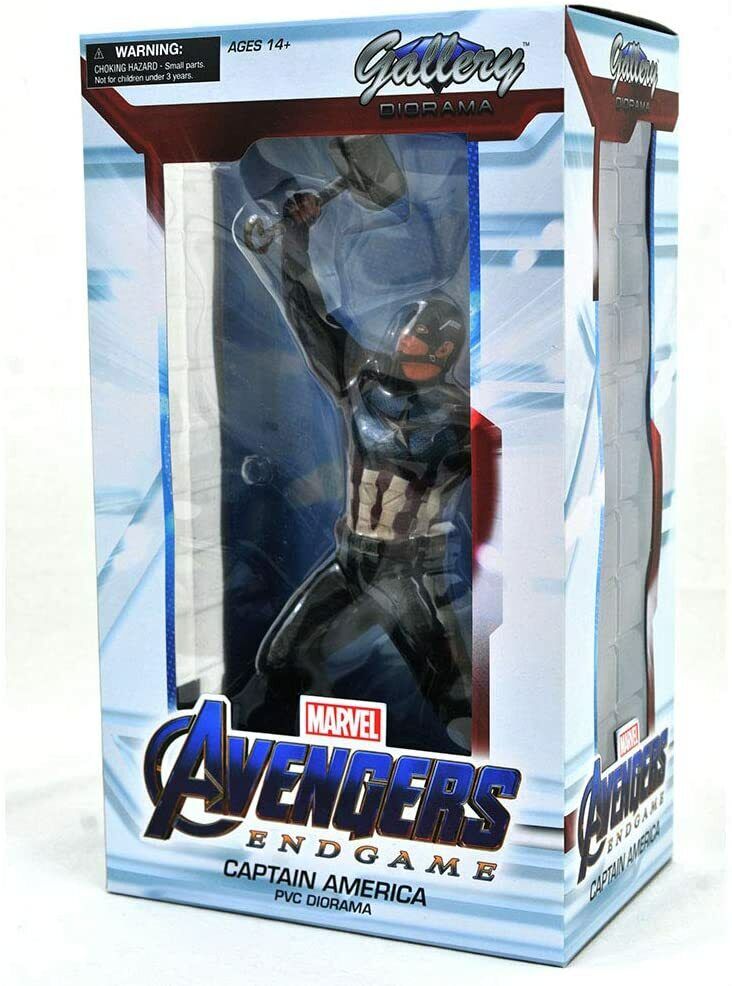 Diamond Select Marvel Gallery Avengers Endgame Captain America PVC Figure