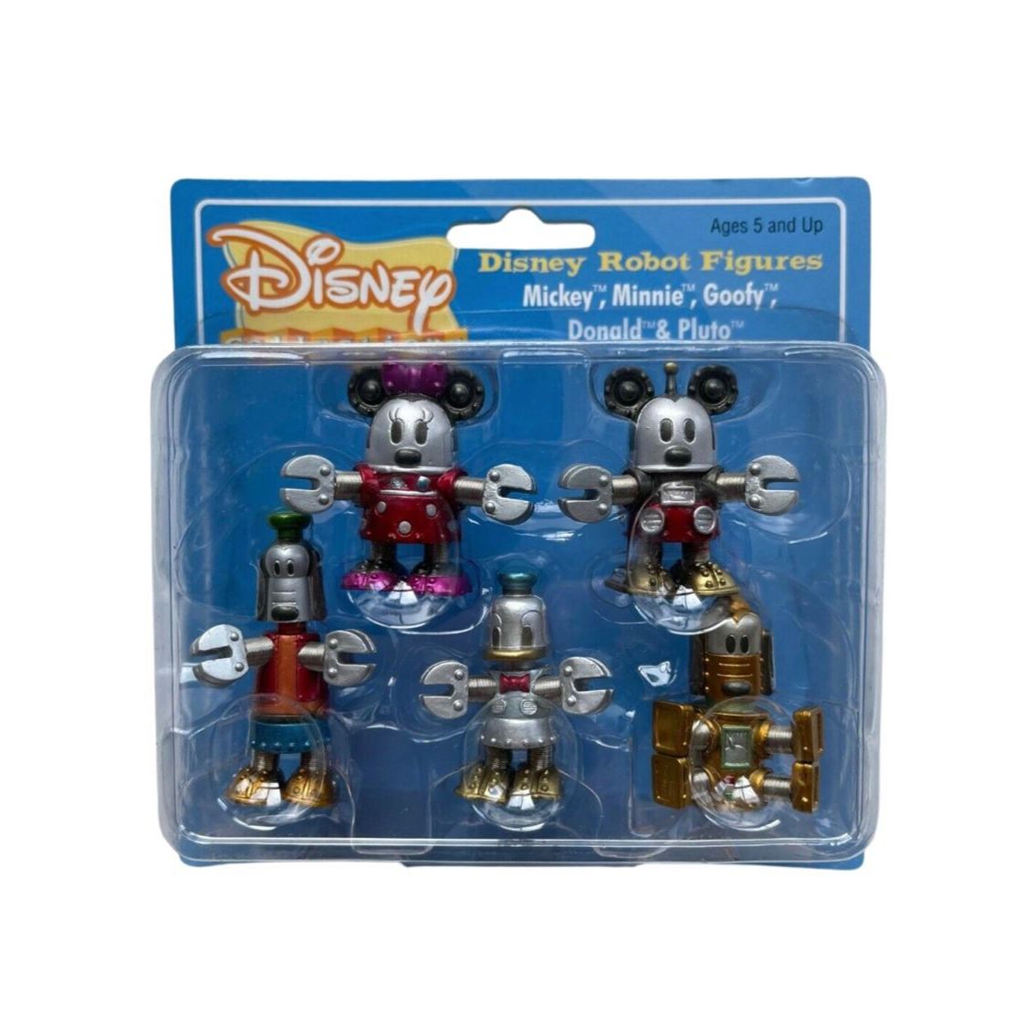 NECA Disney 2 Inch Robots Set of 5 Wind Up Figures