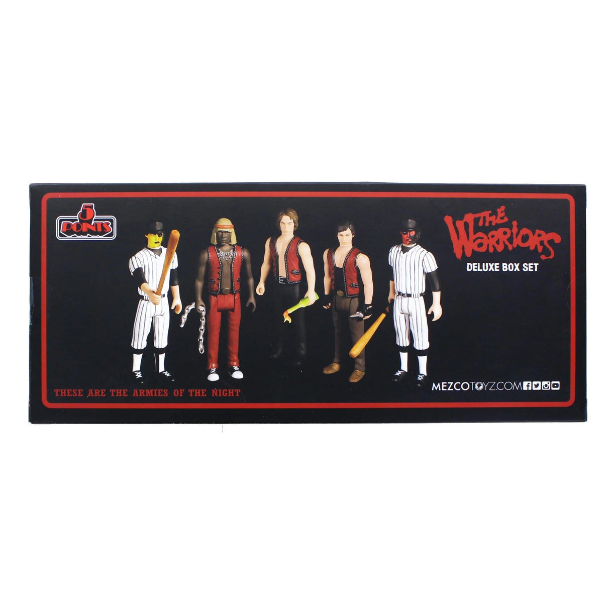 The Warriors 5 Points Action Figures Box Set