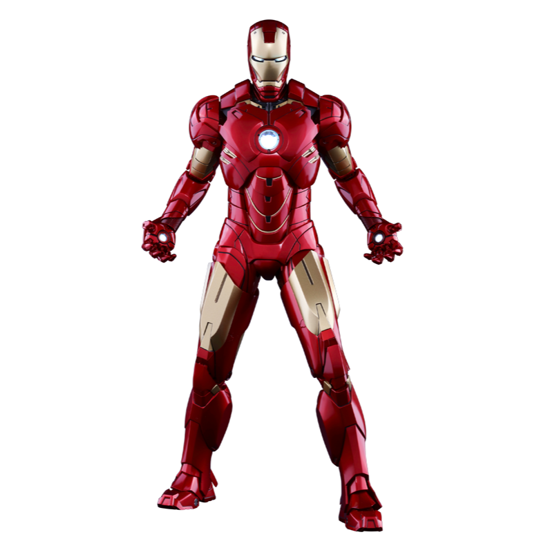 Hot Toys Exclusive Marvel Iron Man Mark IV 1/6 Scale Action Figure Hot Toys Exclusive Marvel Iron Man Mark IV 1/6 Scale Action Figure