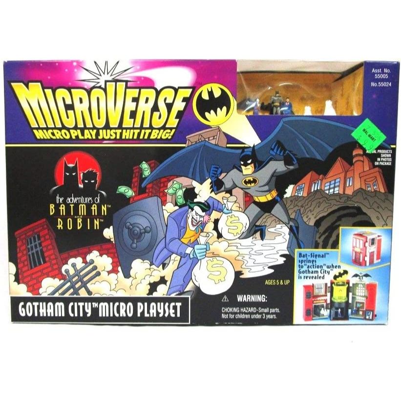 Kenner 1996 Batman MicroVerse Gotham City Micro Playset