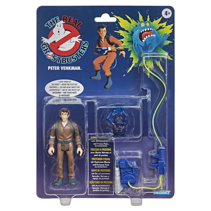 Hasbro Kenner Classics The Real Ghostbusters Peter Venkman Action Figure