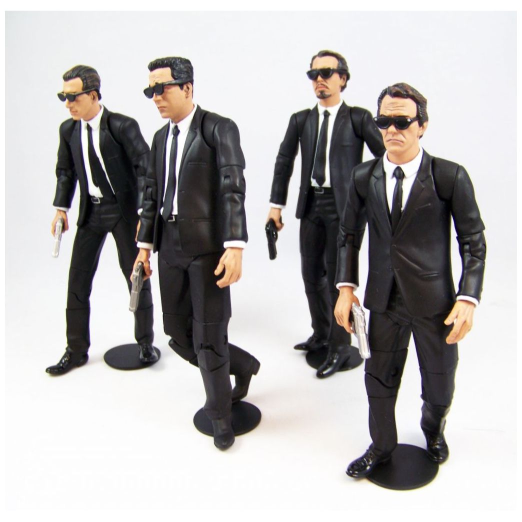 Mezco Reservoir Dogs Full Set of Four Action Figures