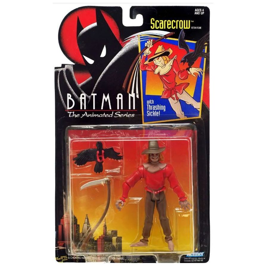 Kenner Animated Batman Scarecrow Figure