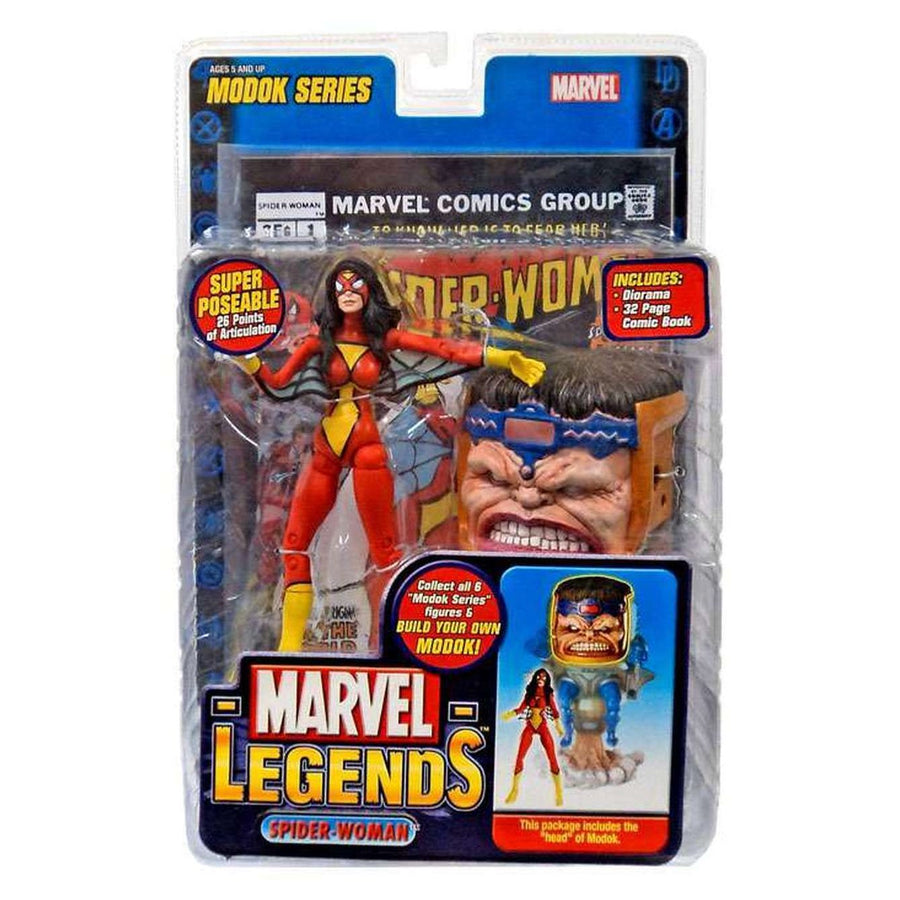 Toy Biz Marvel Legends Series Modok Series Spider Woman