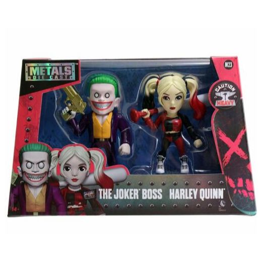 Suicide Squad The Joker & Harley Quinn Metals Diecast Figure 2 Pack